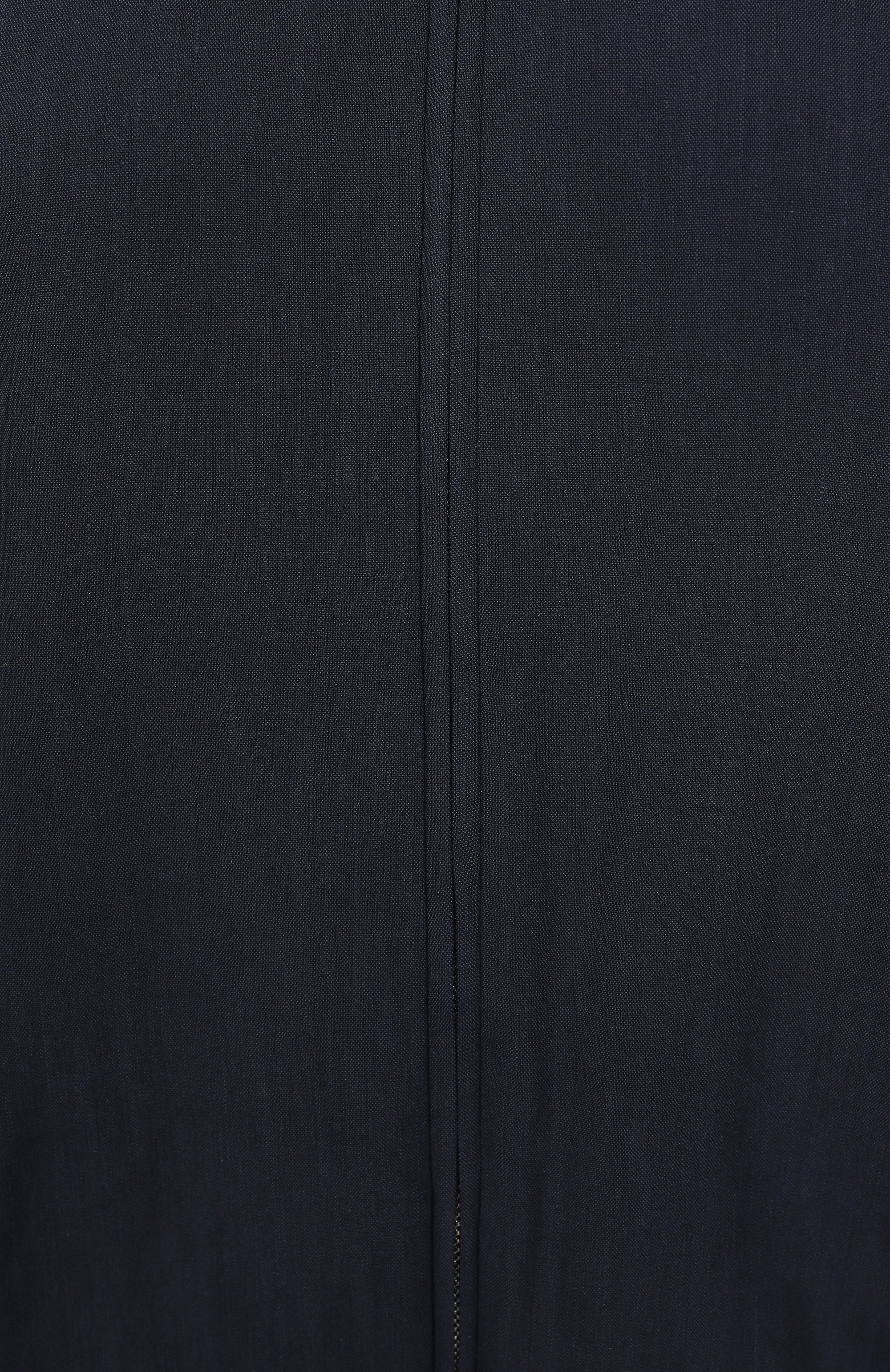 Бомбер изо льна и вискозы BOSS темно-синего цвета по цене 45450 руб., арт. 50537957, фото 6 Бомбер изо льна и вискозы BOSS, арт. 50537957, фото 6