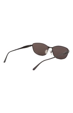 Женские солнцезащитные очки BALENCIAGA черного цвета, арт. BB0357SA 001 | Фото 4 (Нос: Не проставлено; Региональные ограничения белый список (Axapta Mercury): Не проставлено; Материал: Металл; Тип очков: С/з; Оптика Гендер: оптика-женское; Очки форма: Прямоугольные)