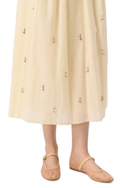 Текстильные балетки mary jane LE MONDE BERYL, арт. MRJ-MES-SAN, фото 3