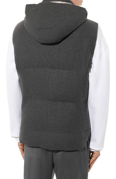 Пуховый жилет BRUNELLO CUCINELLI, арт. MM4851162, фото 4