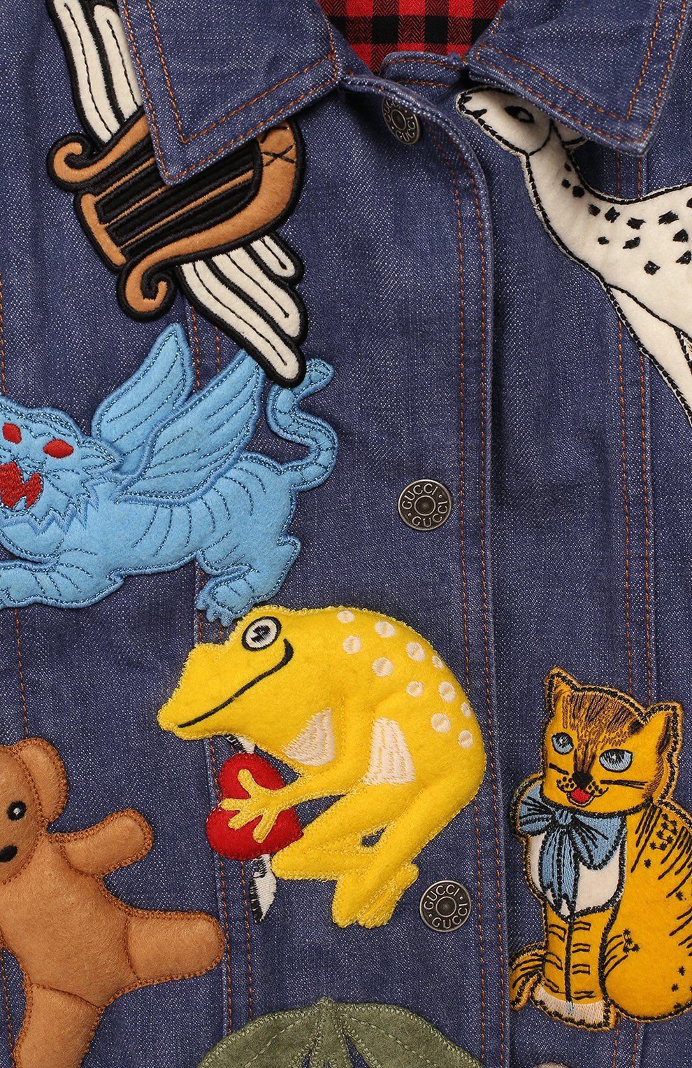 Джинсовый жилет GUCCI, арт. 580962/XDAS6, фото 3