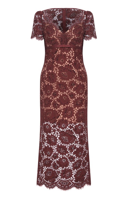 Платье self-portrait AW25096MBU Бордовый AW25096MBU