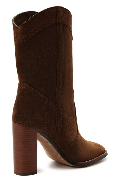 Замшевые сапоги kate SAINT LAURENT, арт. 622926/1NZ00, фото 4