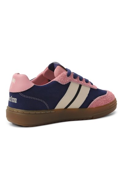 Замшевые кеды PALM ANGELS, арт. PGIA015F25LEA001, фото 3