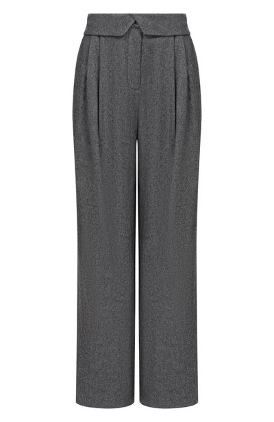 Женские брюки из шерсти и вискозы EMPORIO ARMANI, арт. EW004245/AF24401