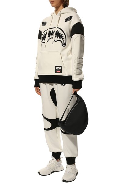 Худи SPRAYGROUND молочного цвета по цене 19150 руб., арт. SG8387WH, фото 2 Худи SPRAYGROUND, арт. SG8387WH, фото 2