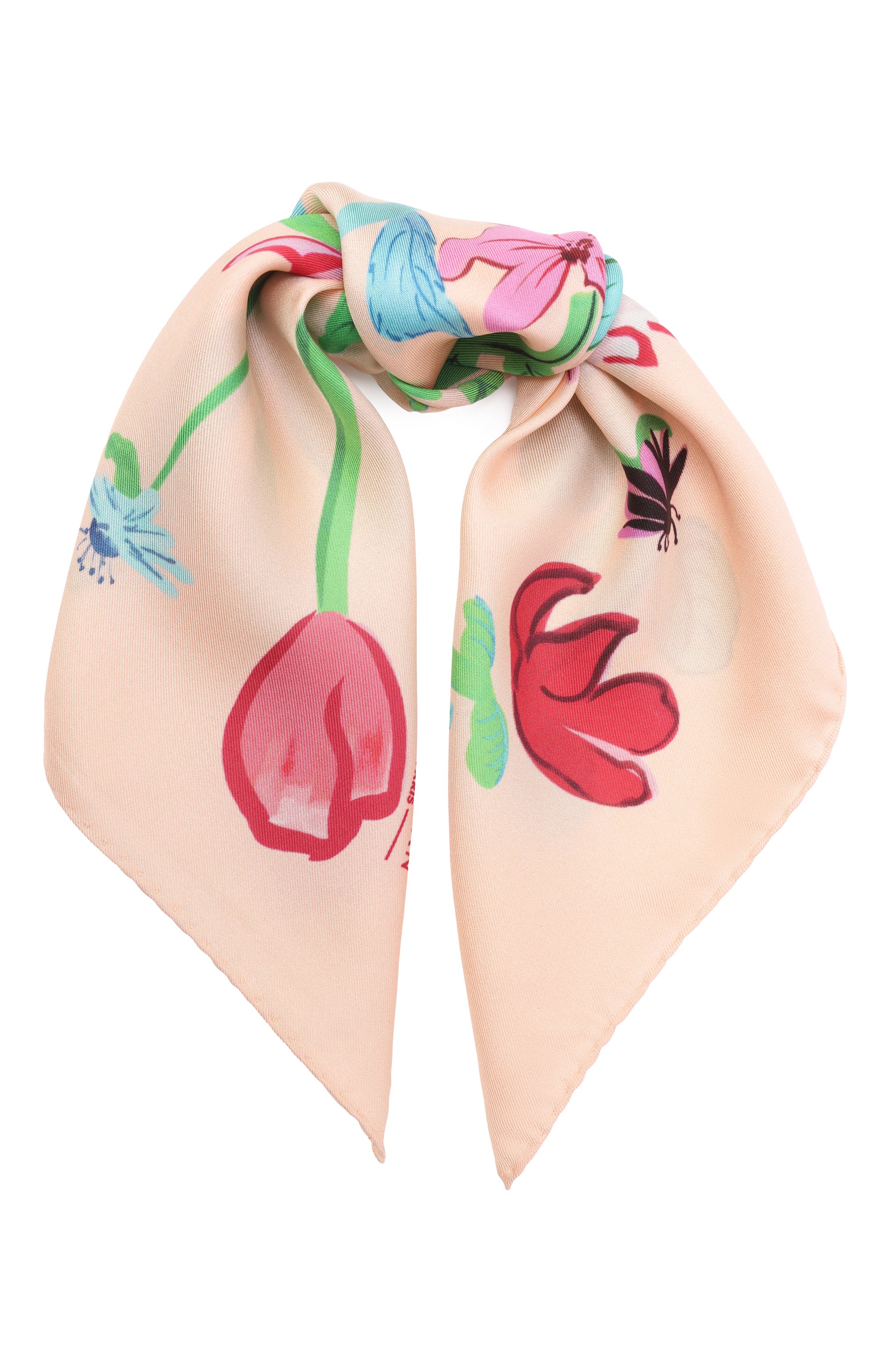 Шелковый платок herbarium PETITJEAN PARIS, арт. 19G2, фото 1