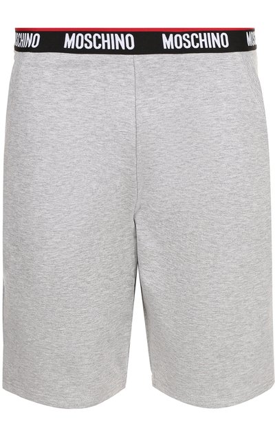 Хлопковые шорты с поясом на резинке MOSCHINO, арт. A4202/8106, фото 1