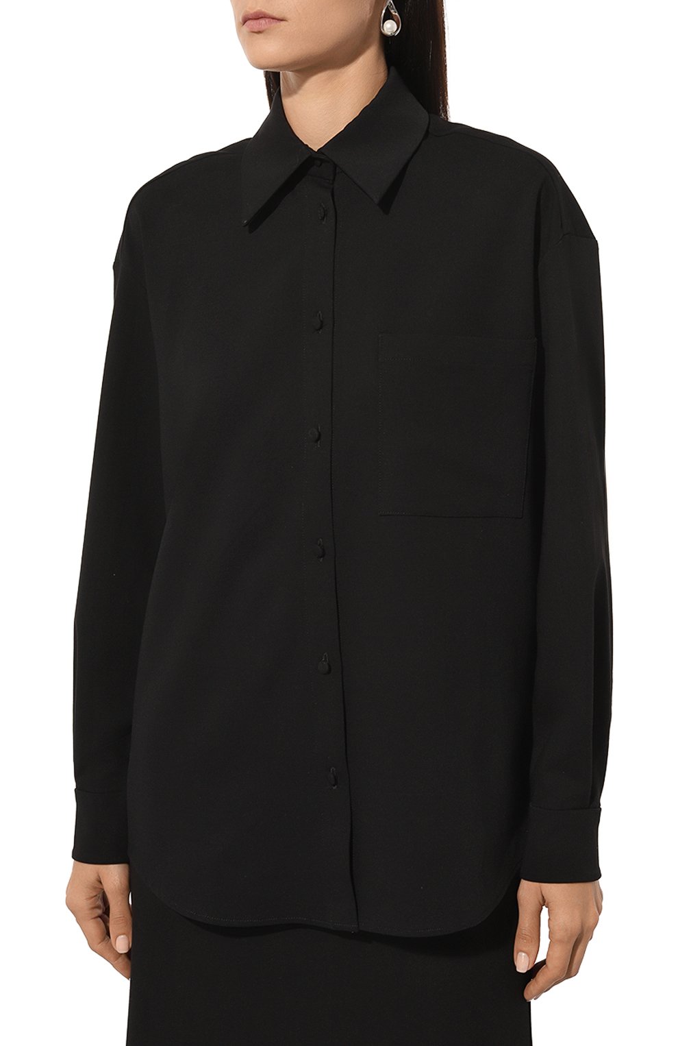 Рубашка из хлопка и вискозы ALINE, арт. AL070601, фото 3