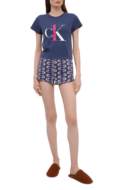 Хлопковая пижама CALVIN KLEIN, арт. QS6443E, фото 1