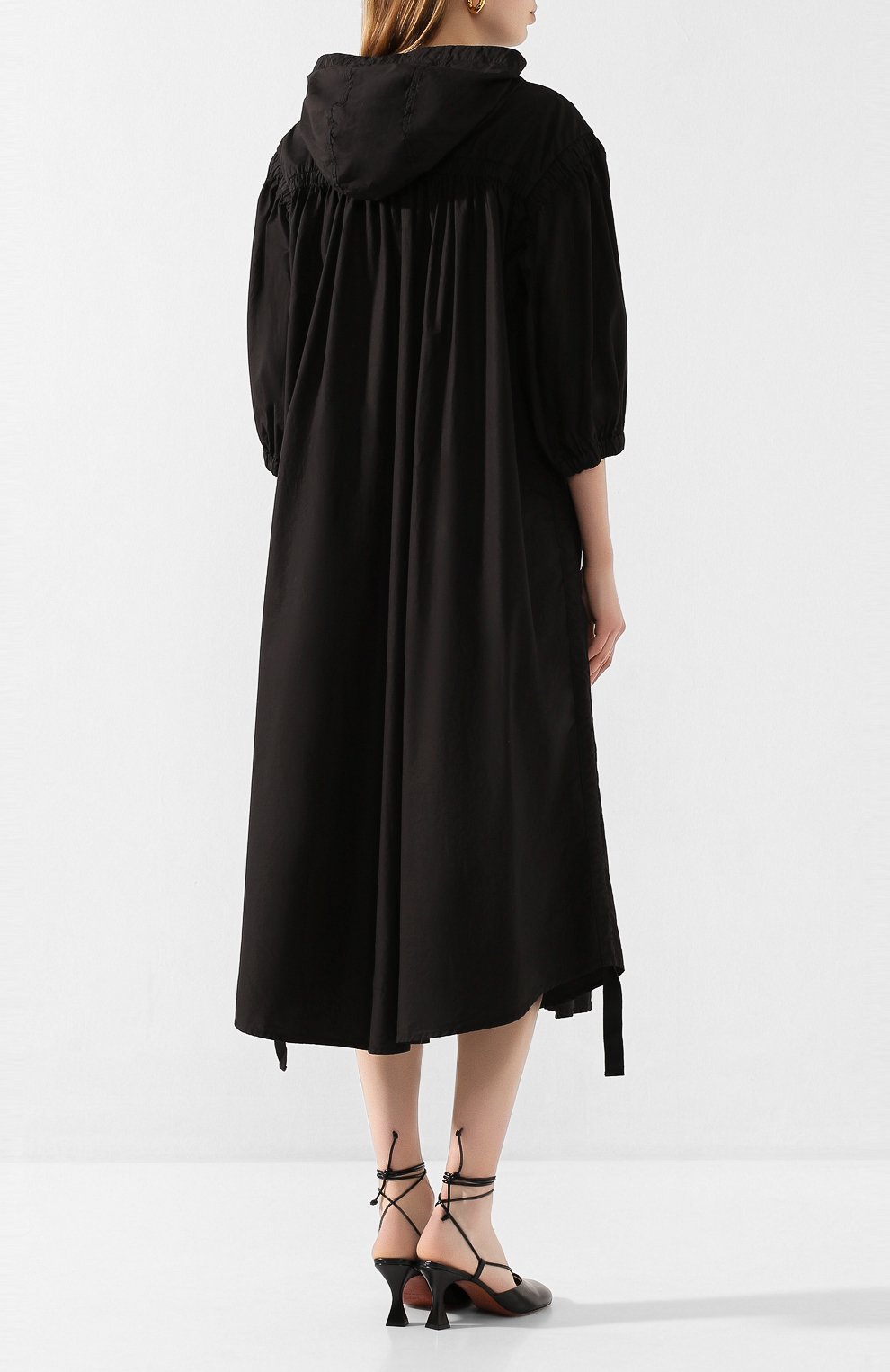 Хлопковое платье DRIES VAN NOTEN, арт. 201-11082-9030, фото 4