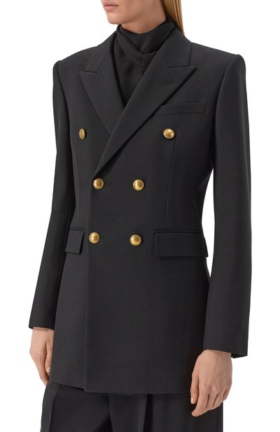 Шерстяной жакет SAINT LAURENT, арт. 823641/Y7B73, фото 3