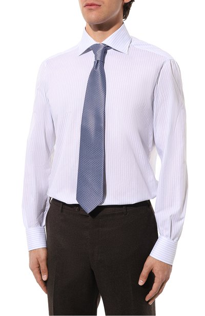 Хлопковая сорочка KITON, арт. UCIH0869014, фото 3