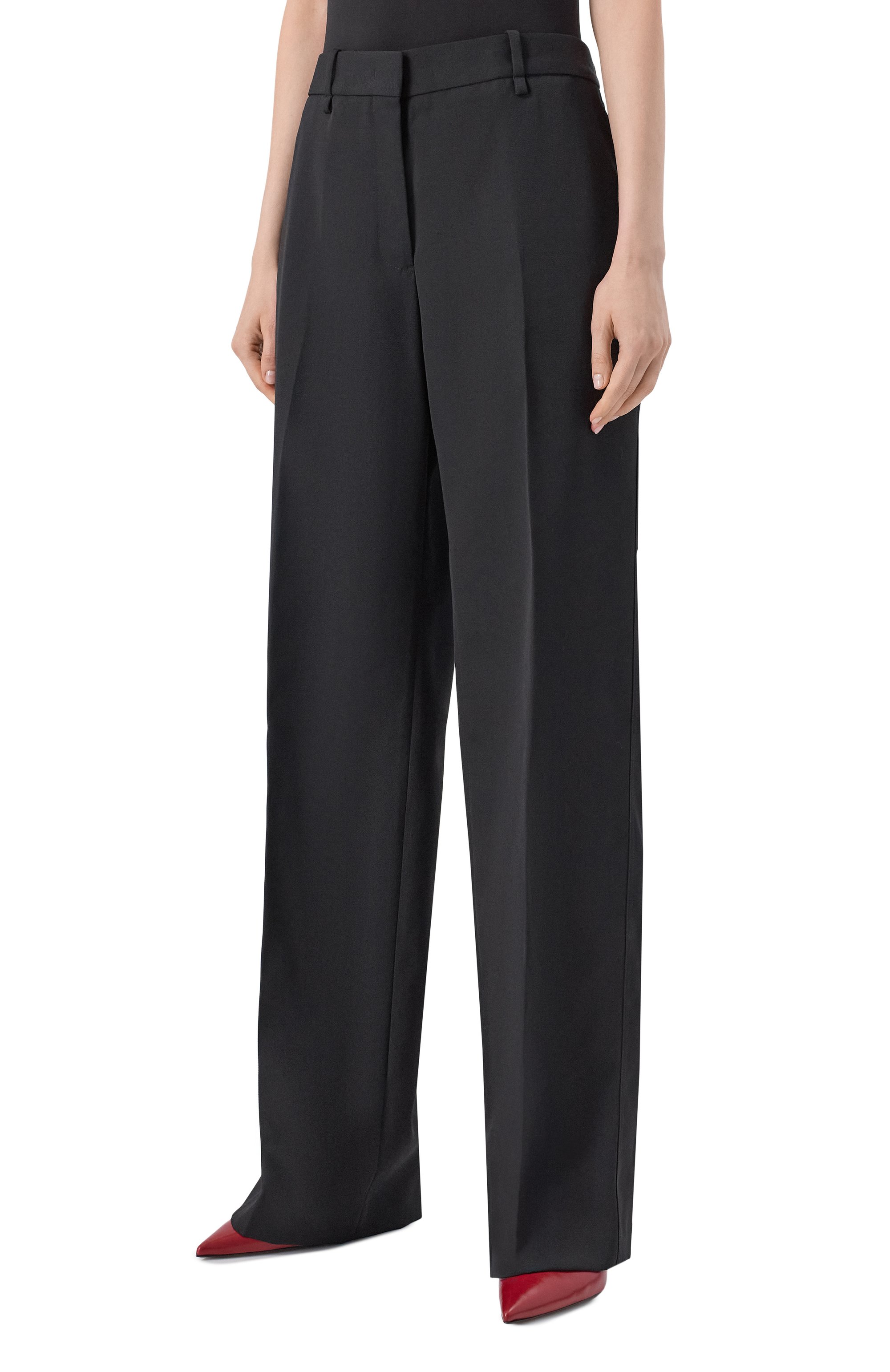 Шерстяные брюки JIL SANDER, арт. J02KA0347/J40002, фото 3