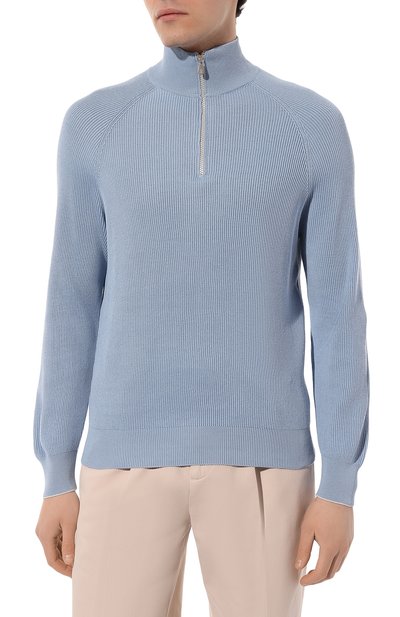 Хлопковый джемпер BRUNELLO CUCINELLI, арт. M2900B2021, фото 3