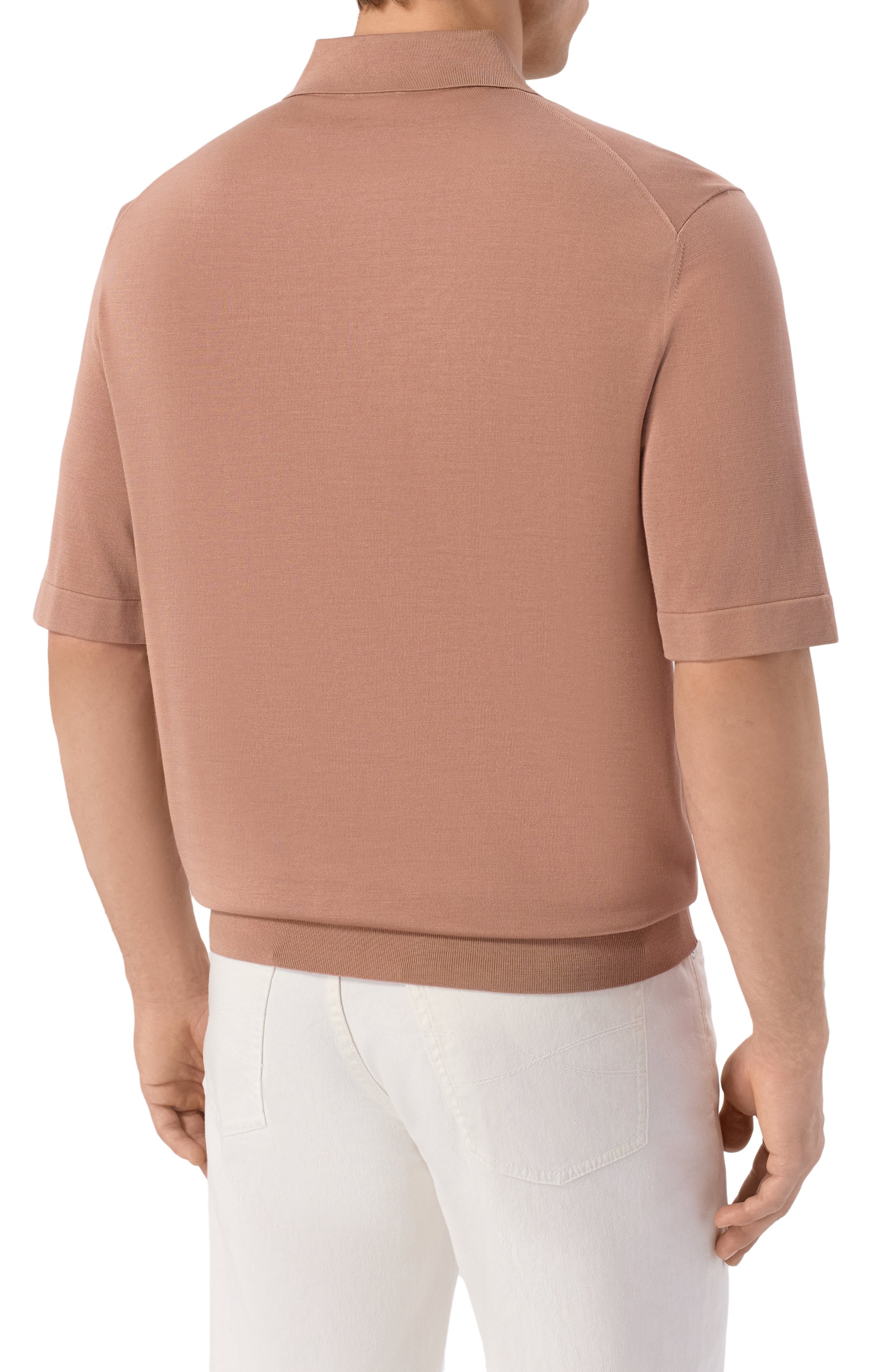 Шелковое поло 12 STOREEZ, арт. 137262, фото 4