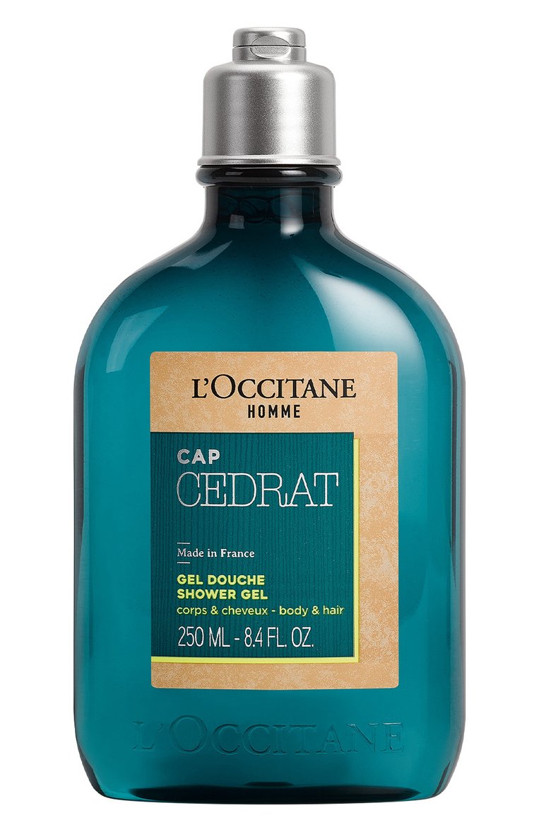 Мужского гель для душа "акватический цедрат" (250ml) L`OCCITANE бесцветного цвета, арт. 667125 | Фото 1 (Нос: Не проставлено; Региональные ограничения белый список (Axapta Mercury): Не проставлено; Косметика кросс-кт: Уход М; Назначение: Для тела; Тип продукта: Гели)