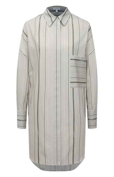 Рубашка из шерсти и хлопка LOEWE, арт. S359Y05X23, фото 1