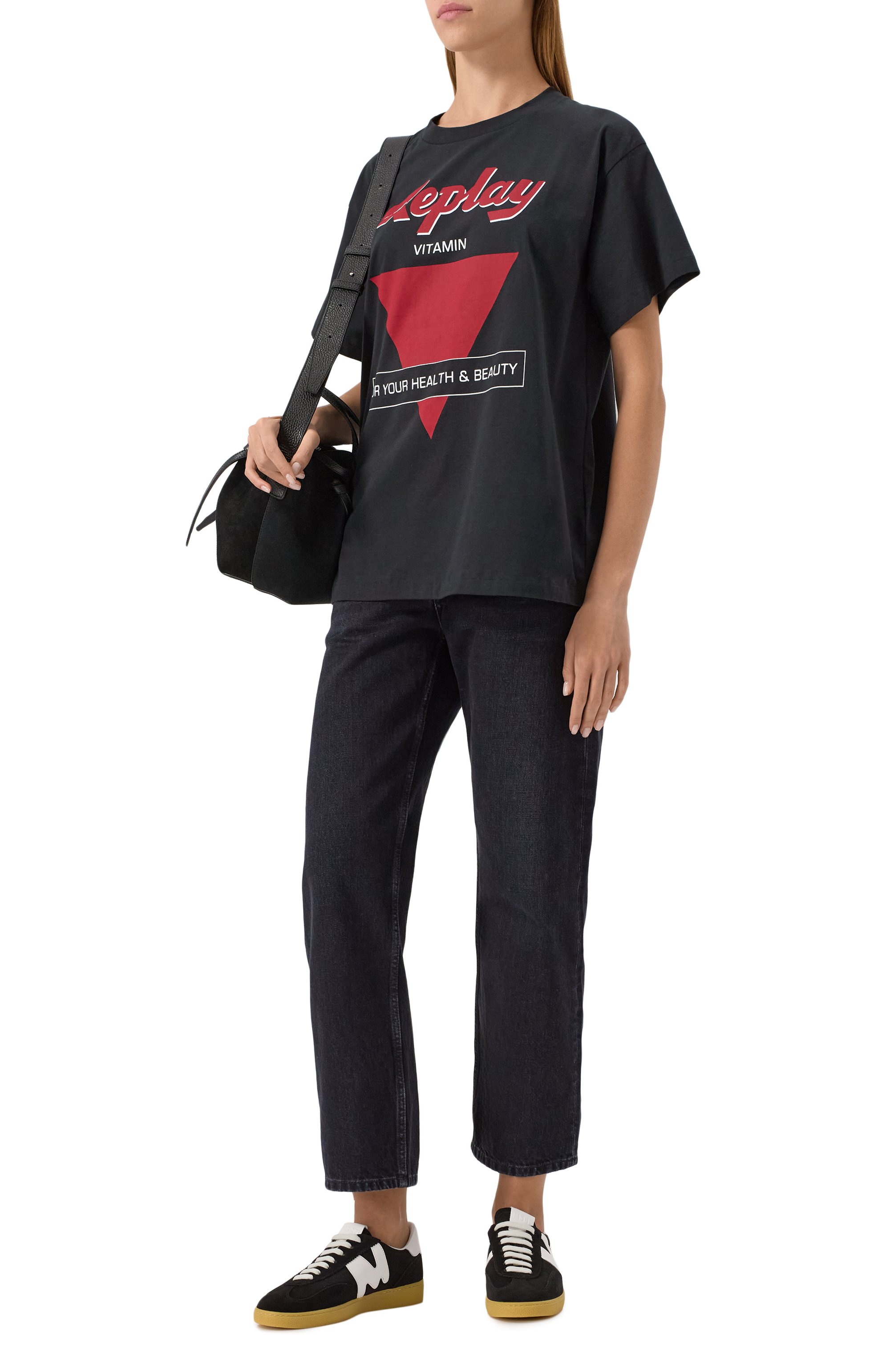 Хлопковая футболка REPLAY, арт. W3378 .000.2660, фото 2