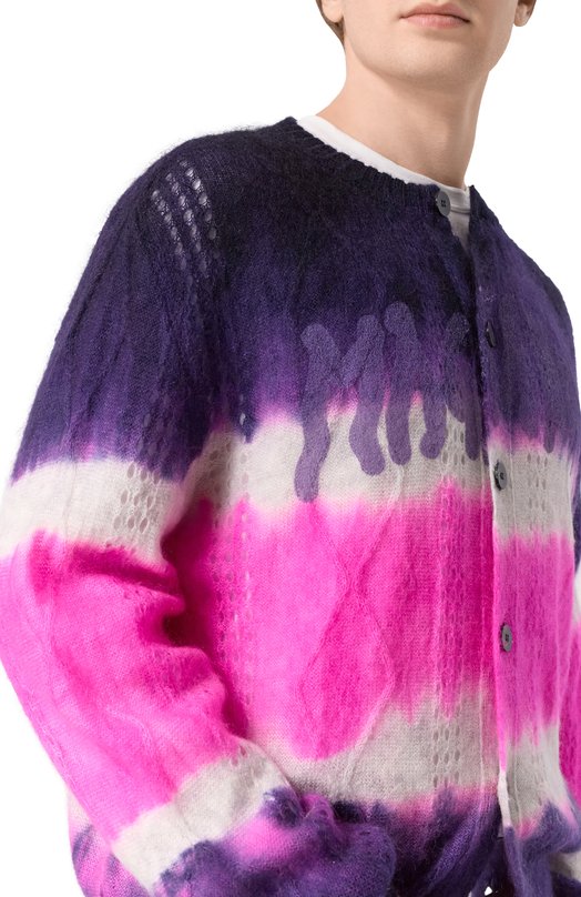 Шерстяной кардиган Magliano MGSS26CA01194 Разноцветный  MGSS26CA01194 Фото 5