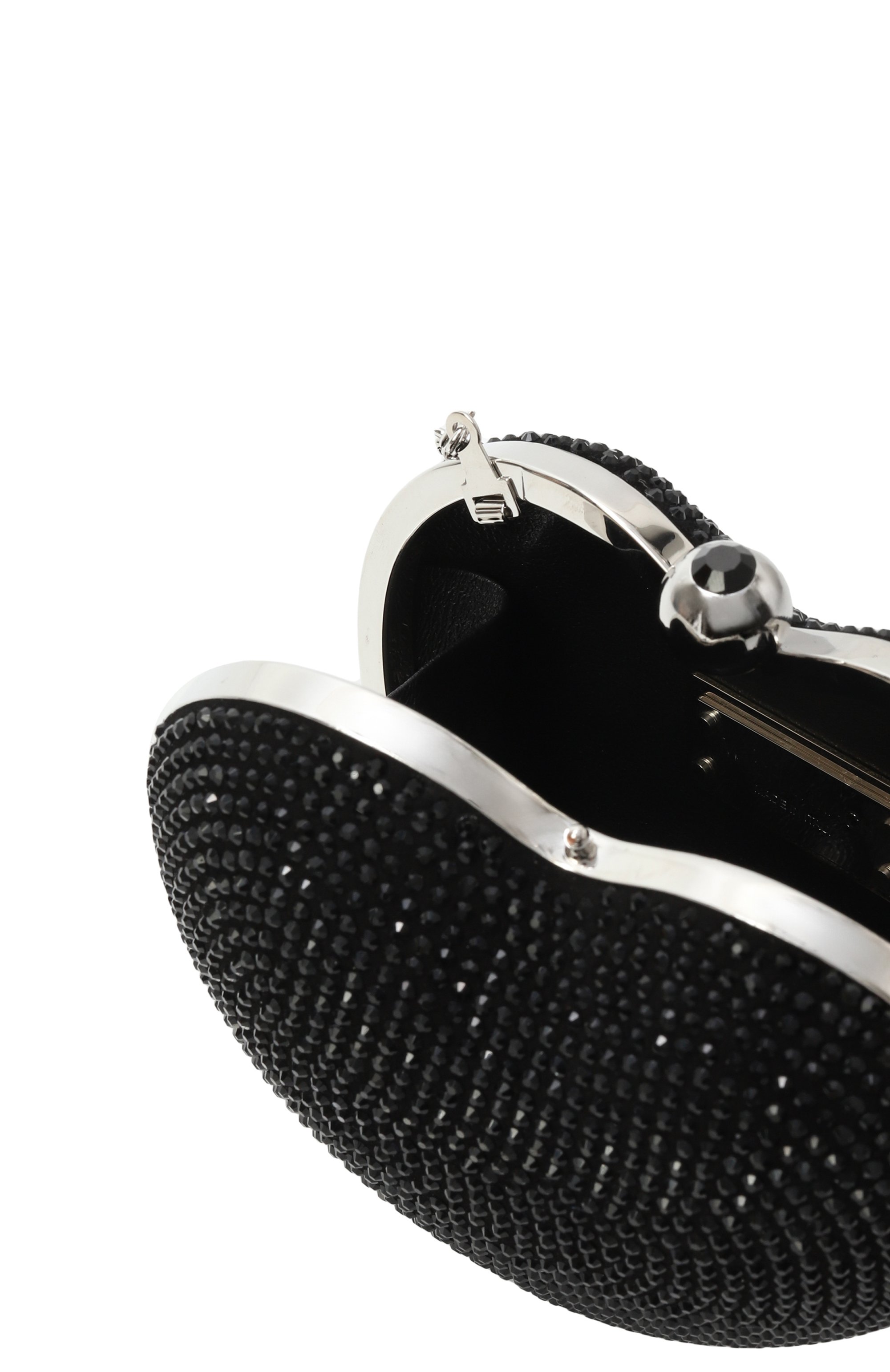 Клатч crystal heart MACH & MACH, арт. MMCB-BG0020-SUE-BLK, фото 5