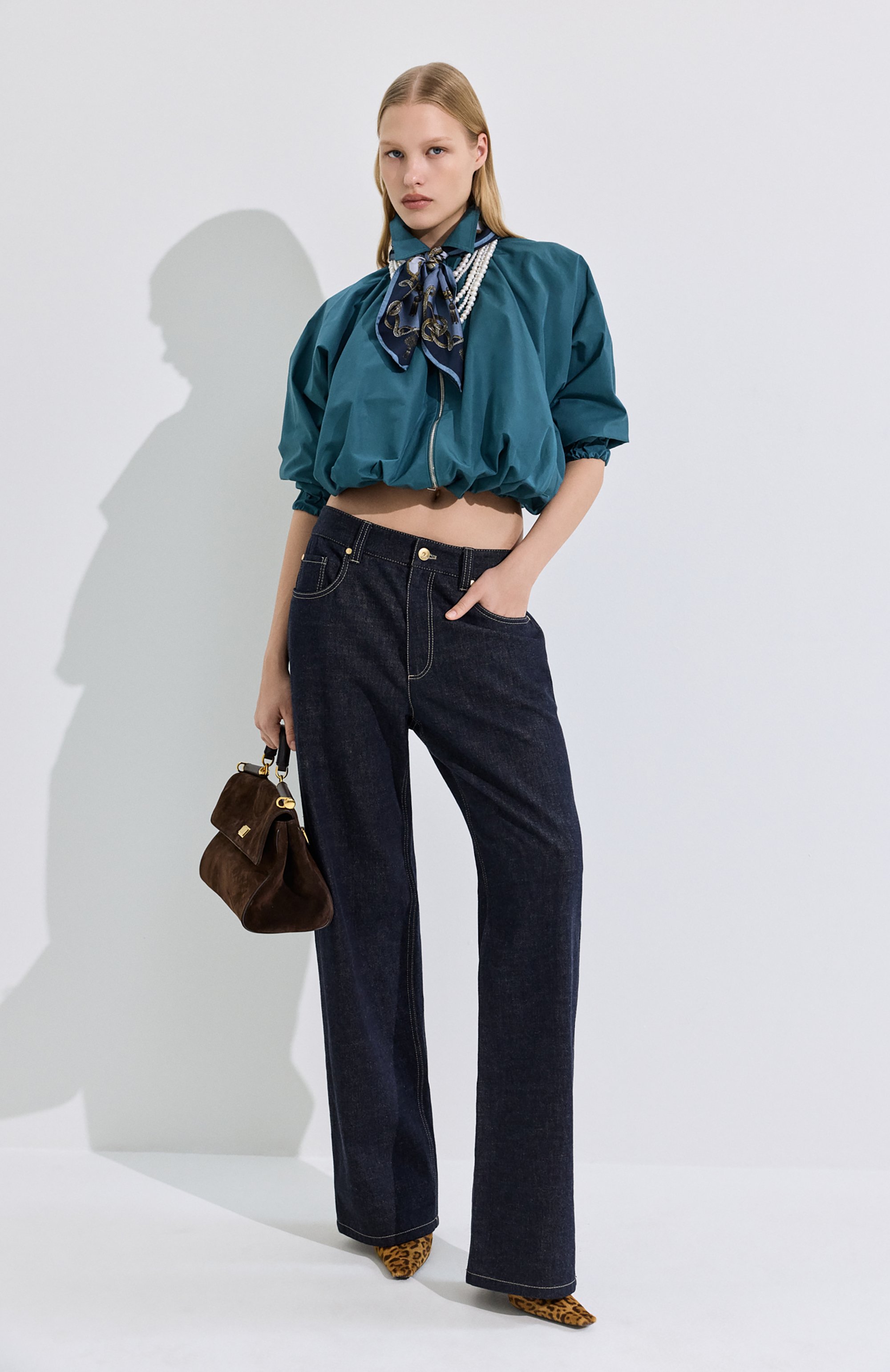 Шелковый платок DOLCE & GABBANA, арт. GQ348E/HI12A, фото 4