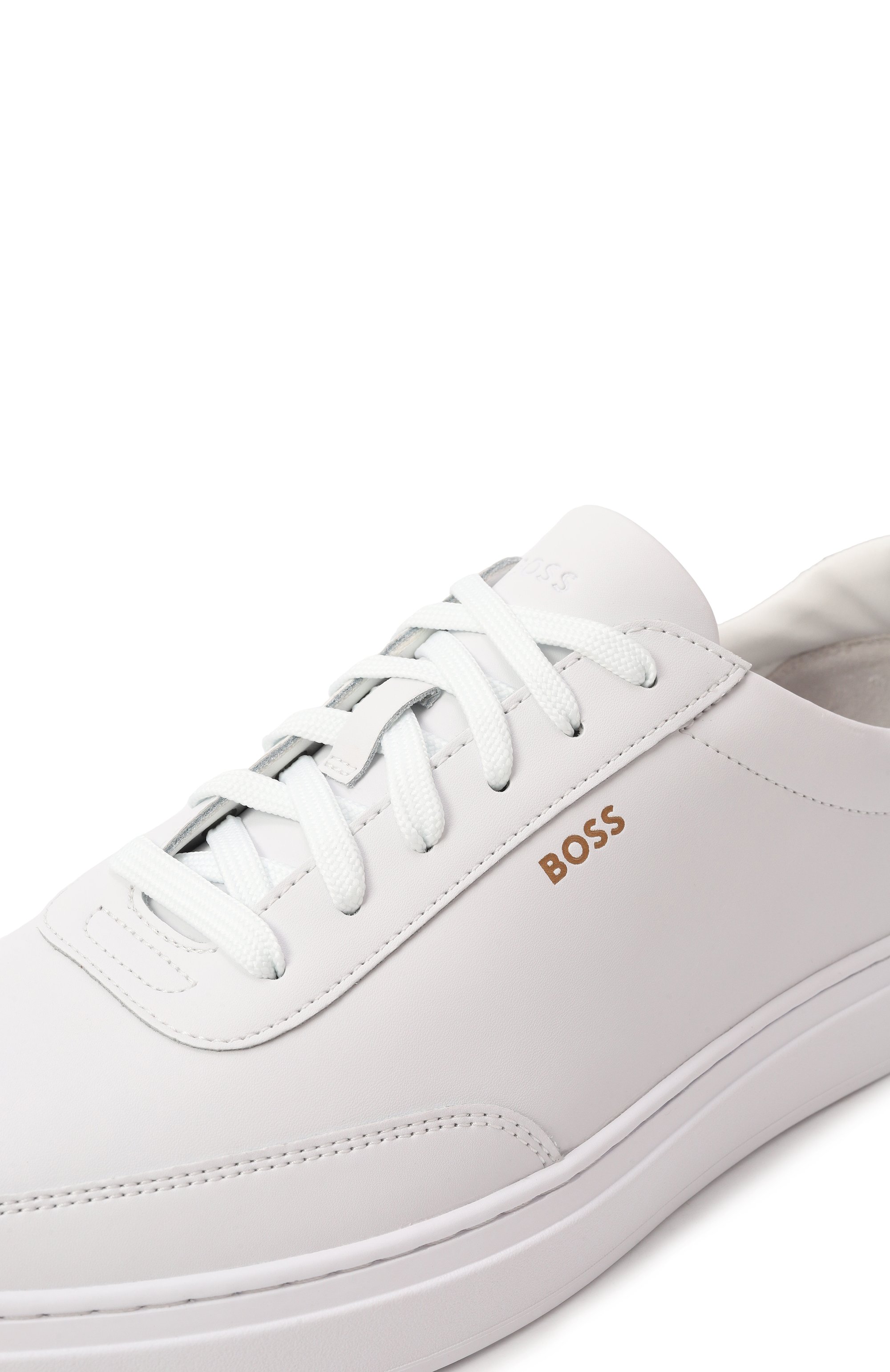 Кожаные кеды kieran BOSS, арт. 50536504, фото 7