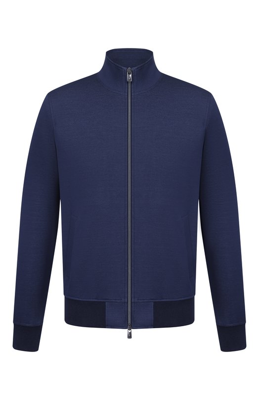 Хлопковая толстовка Capobianco 20M451.BL00. Синий 20M451.BL00.