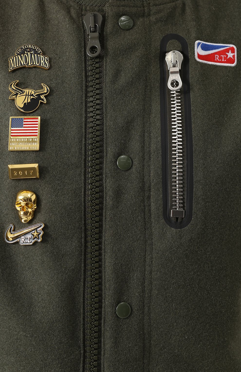 Бомбер на молнии с декоративной отделкой NIKELAB, арт. 889960-384, фото 5