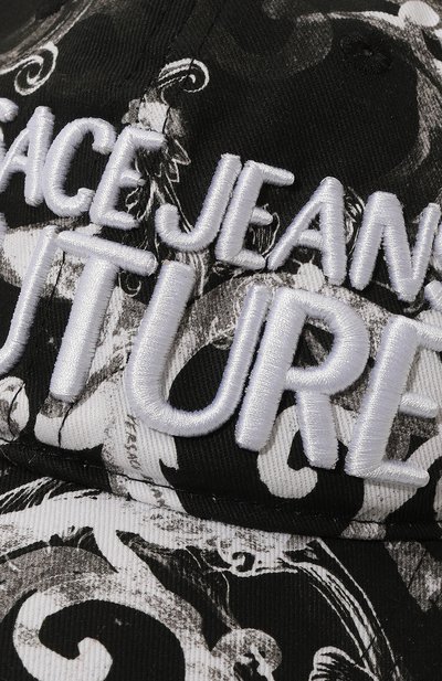 Хлопковая бейсболка VERSACE JEANS COUTURE, арт. 76GAZK10/ZG267, фото 4