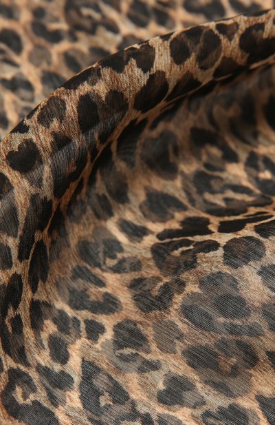 Шелковый шарф SAINT LAURENT, арт. 650268/3Y035, фото 2