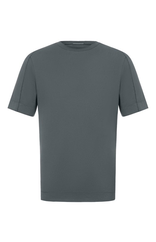 Хлопковая футболка Transit CFUTRC1360 Серый CFUTRC1360