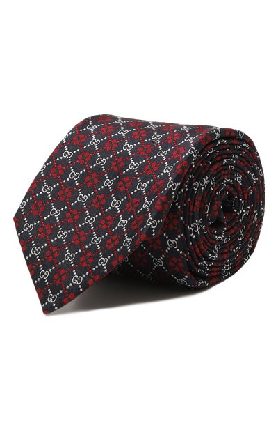Шелковый галстук GUCCI, арт. 545072 4E002, фото 1