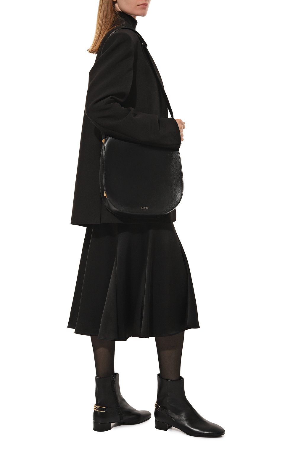 Кожаные ботильоны EMPORIO ARMANI, арт. X3M368/XF271, фото 2