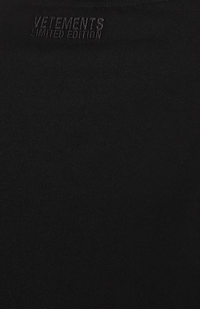 Хлопковый лонгслив VETEMENTS, арт. UA66LS620B, фото 5