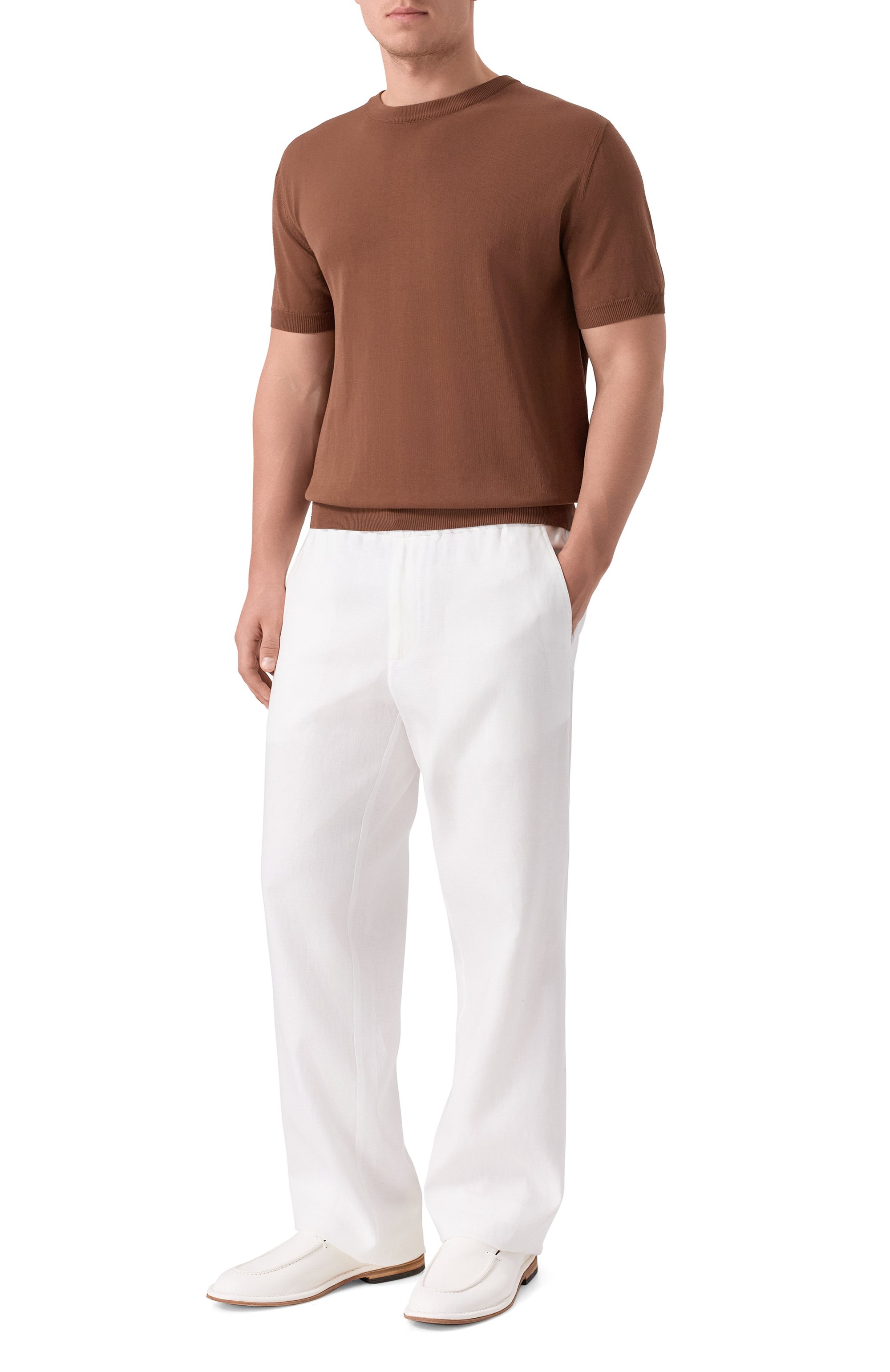 Кожаные лоферы PANTANETTI, арт. 19532D/0LIVER, фото 2