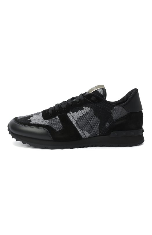 Комбинированные кроссовки Rockrunner Valentino 7Y2S0723/QRK Серый  7Y2S0723/QRK Фото 4