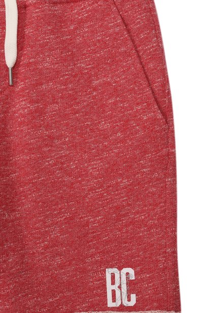 Шорты из хлопка и льна BRUNELLO CUCINELLI, арт. BR831E383A, фото 3