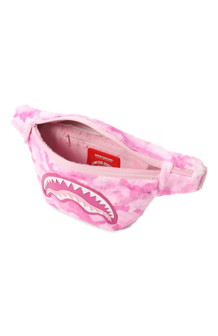 Детская поясная сумка SPRAYGROUND розового цвета, арт. 910B6872NSZ | Фото 3 (Нос: Не проставлено; Материал: Текстиль)