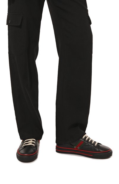Кожаные кеды tennis 1977 GUCCI, арт. 643485 17L10, фото 3