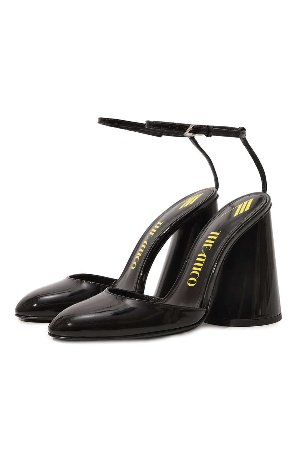 Кожаные туфли luz THE ATTICO черного цвета по цене 91950 руб., арт. 227WS423L002, фото 1 Кожаные туфли luz THE ATTICO, арт. 227WS423L002, фото 1