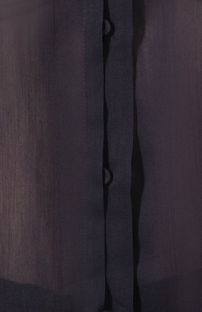 Блузка из смеси хлопка и шелка ISABEL BENENATO фиолетового цвета по цене 85500 руб., арт. DW101S19, фото 5 Блузка из смеси хлопка и шелка ISABEL BENENATO, арт. DW101S19, фото 5