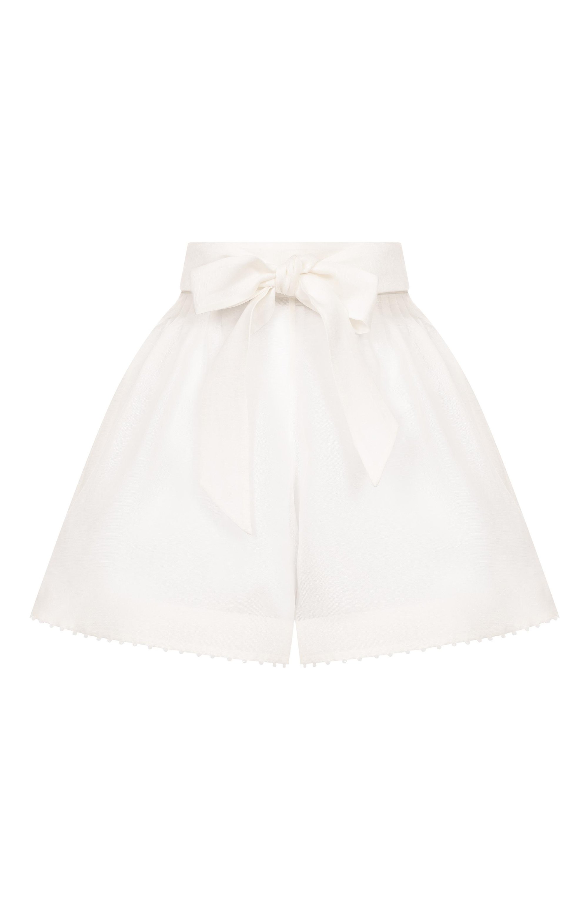 Шорты изо льна и шелка ZIMMERMANN, арт. 4074AS252/IV0, фото 1