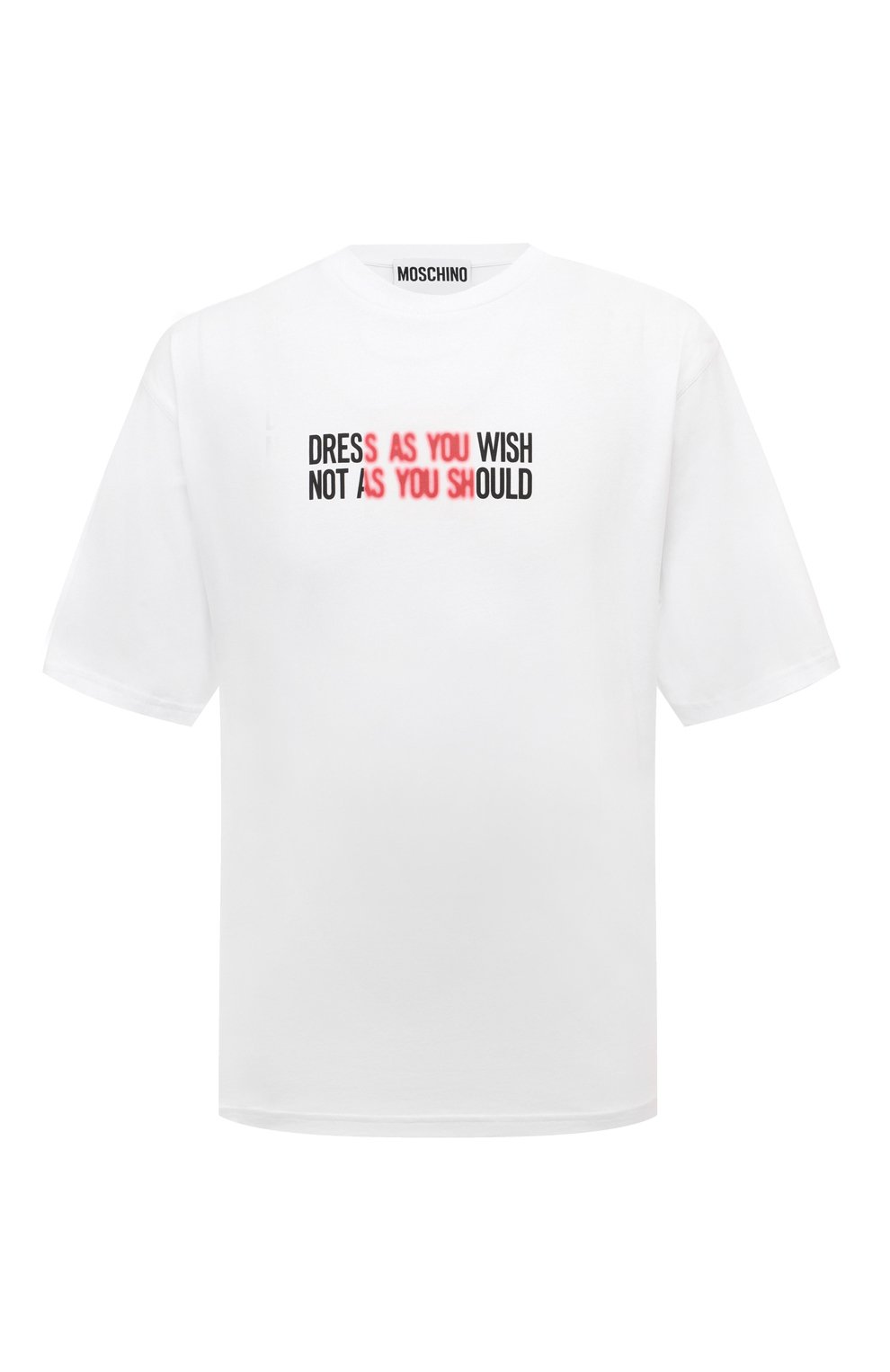 Хлопковая футболка MOSCHINO, арт. A0704/7041, фото 1