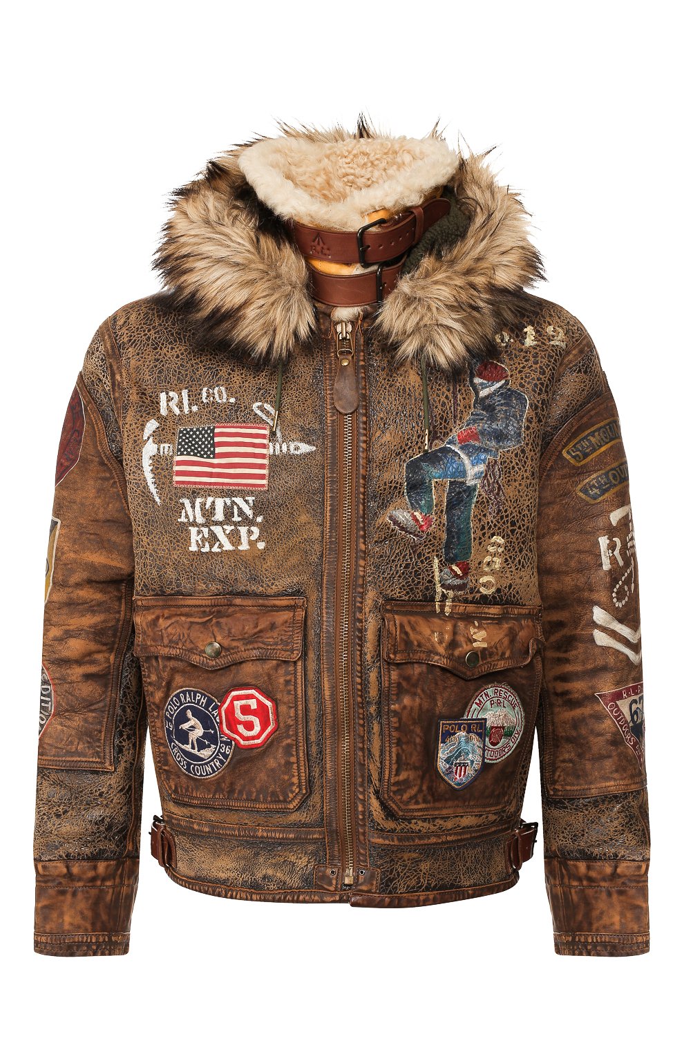 Дубленка из овчины POLO RALPH LAUREN, арт. 710761396, фото 1