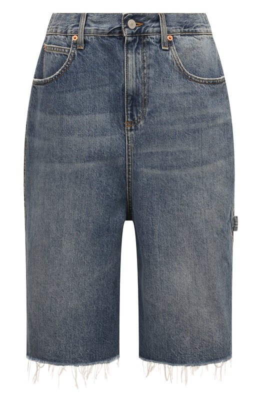 Джинсовые шорты Gucci 776537/XDCU5 Синий 776537/XDCU5
