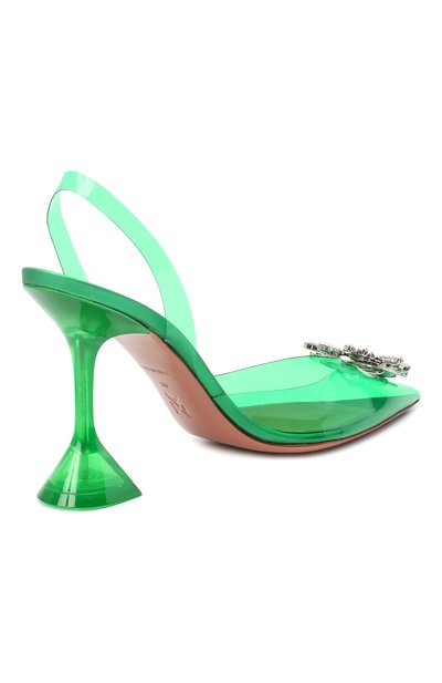 Туфли begum AMINA MUADDI, арт. BEGUMGLASS/PVC/GREEN, фото 4