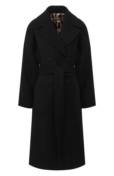Женское шерстяное пальто DOLCE & GABBANA, арт. F0AJ0T/FU2TS