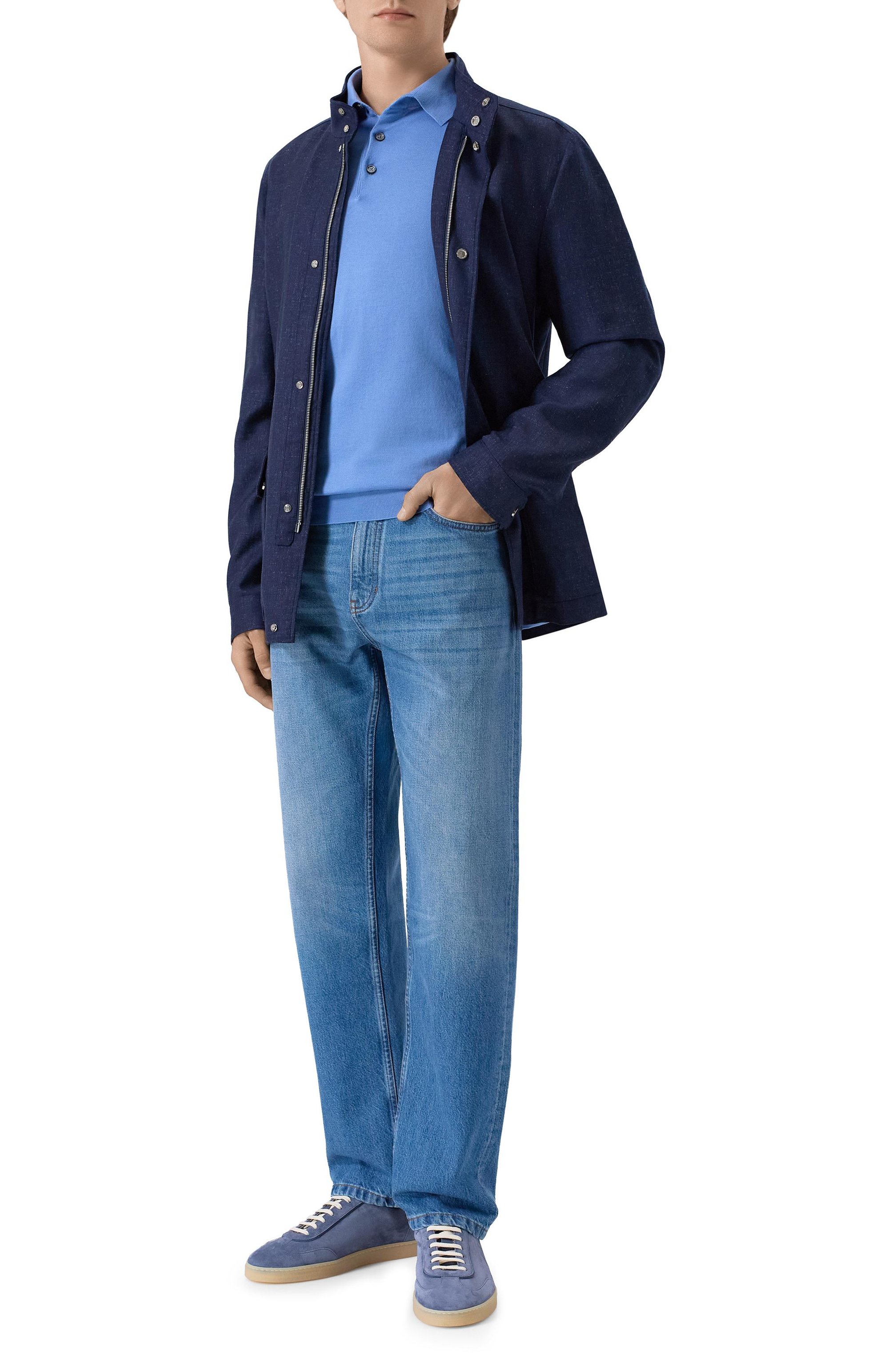 Хлопковое поло KITON, арт. UMKXX35624S, фото 2