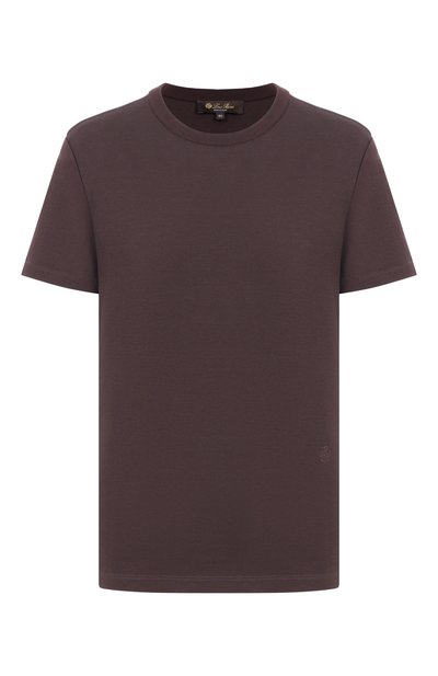 Женская хлопковая футболка LORO PIANA, арт. FA05498